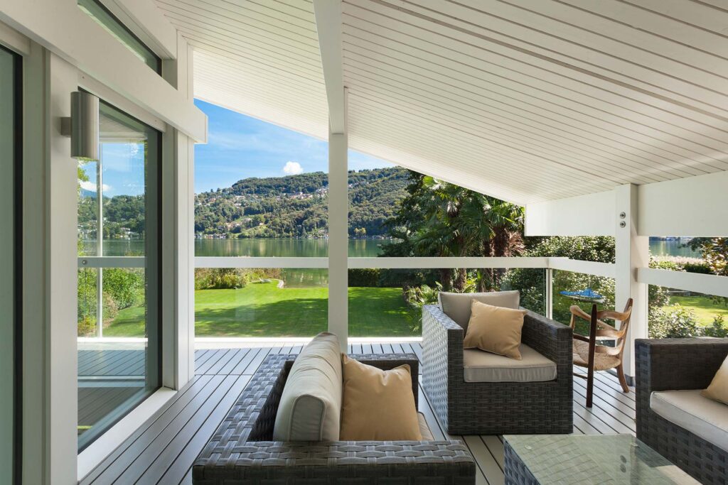 Terraza con cubierta de madera Naturkasa